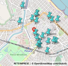 Mappa Via Montefeltro, 61121 Vallefoglia PU, Italia (0.4785)