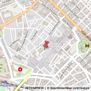 Mappa Via Nicola Sabbatini, 24, 61121 Pesaro, Pesaro e Urbino (Marche)