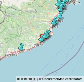 Mappa Via Cà Sottane, 18013 Diano Marina IM, Italia (18.446)