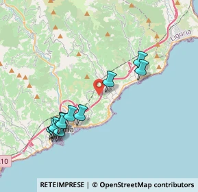 Mappa Via Cà Sottane, 18013 Diano Marina IM, Italia (4.0825)