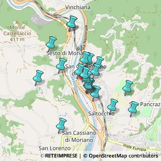 Mappa Piazza Cesare Battisti - Ponte a Moriano, 55100 Lucca LU, Italia (0.767)