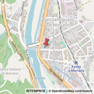 Mappa Piazza Cesare Battisti - Ponte a Moriano, 55100 Lucca LU, Italia, 55100 Lucca, Lucca (Toscana)