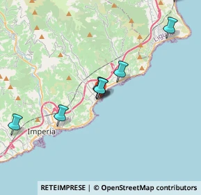 Mappa C. Garibaldi, 18013 Diano Marina IM, Italia (5.49636)