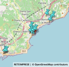 Mappa C. Garibaldi, 18013 Diano Marina IM, Italia (1.865)