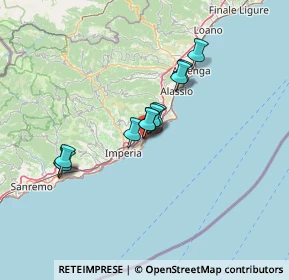 Mappa C. Garibaldi, 18013 Diano Marina IM, Italia (10.30455)