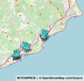 Mappa Via Mario Capocaccia, 18013 Diano Marina IM, Italia (3.96)