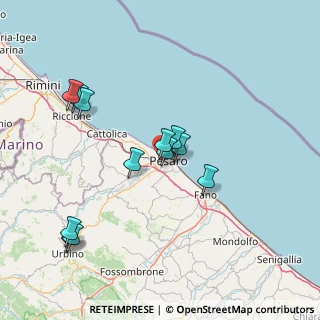 Mappa Via Salvo D'Acquisto, 61121 Pesaro PU, Italia (14.91333)