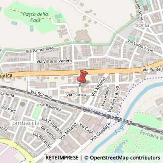 Mappa Via Buccari,  21, 61100 Pesaro, Pesaro e Urbino (Marche)