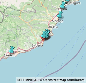 Mappa Via Lombardi e Rossignoli, 18013 Diano Marina IM, Italia (22.26462)