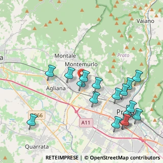 Mappa Via Trieste, 59013 Montemurlo PO, Italia (4.69176)
