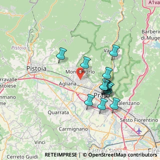 Mappa Via Trieste, 59013 Montemurlo PO, Italia (6.50769)