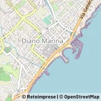 Map Diano Marina