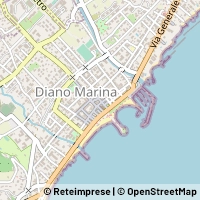Hartă Diano Marina