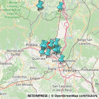 Mappa Via Martino di Maliseti, 59100 Prato PO, Italia (11.54333)