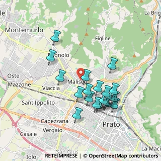 Mappa Via Martino di Maliseti, 59100 Prato PO, Italia (1.756)