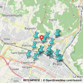 Mappa Via Martino di Maliseti, 59100 Prato PO, Italia (1.62632)