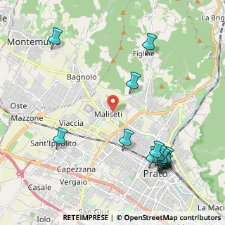 Mappa Via Martino di Maliseti, 59100 Prato PO, Italia (2.63714)