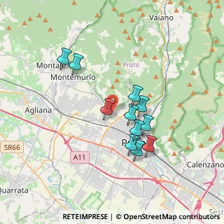 Mappa Via Martino di Maliseti, 59100 Prato PO, Italia (3.11)