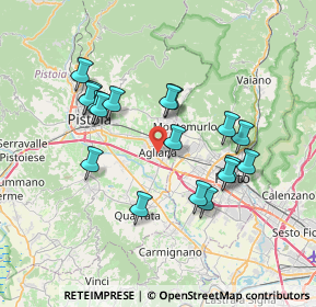 Mappa , 51031 Agliana PT, Italia (6.91722)