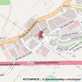 Mappa Via degli Abeti, 346, 61122 Pesaro, Pesaro e Urbino (Marche)