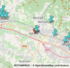 Mappa Via Magnino Magni, 51031 Agliana PT, Italia (5.97091)
