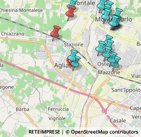 Mappa Via Magnino Magni, 51031 Agliana PT, Italia (2.5095)