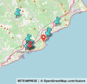 Mappa Via Pacetta, 18013 Diano Marina IM, Italia (3.11182)