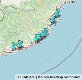 Mappa Via Pacetta, 18013 Diano Marina IM, Italia (12.72077)