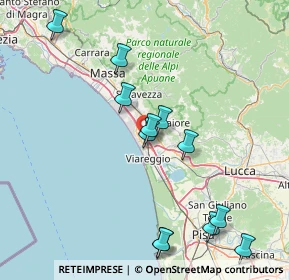 Mappa 55041 Viareggio LU, Italia (17.45)