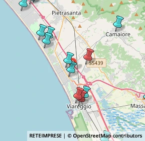 Mappa 55041 Viareggio LU, Italia (5.142)