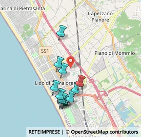 Mappa 55041 Viareggio LU, Italia (1.81083)