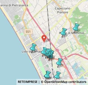 Mappa 55041 Viareggio LU, Italia (2.24333)