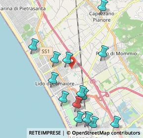 Mappa 55041 Viareggio LU, Italia (2.38786)