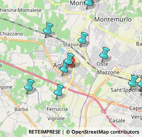 Mappa Via Magni Magnino, 51031 Agliana PT, Italia (2.64769)