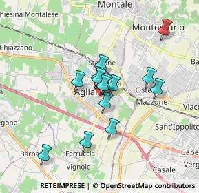 Mappa Via Magni Magnino, 51031 Agliana PT, Italia (1.34643)
