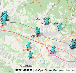 Mappa Via Magni Magnino, 51031 Agliana PT, Italia (6.36412)