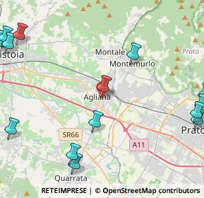Mappa Via Magni Magnino, 51031 Agliana PT, Italia (6.47714)