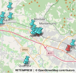 Mappa Via Fosso Nuovo, 51031 Agliana PT, Italia (4.52294)