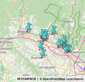 Mappa , 51031 Agliana PT, Italia (5.42667)