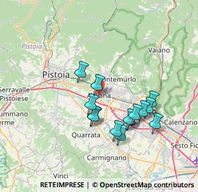 Mappa , 51031 Agliana PT, Italia (6.53429)