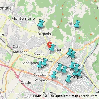 Mappa Via Senio, 59100 Prato PO, Italia (2.43813)