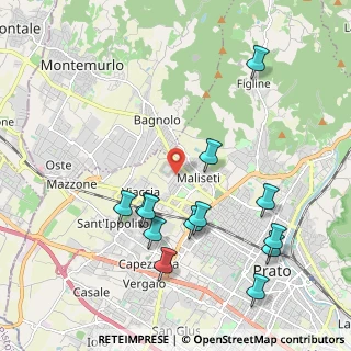 Mappa Via Senio, 59100 Prato PO, Italia (2.26231)