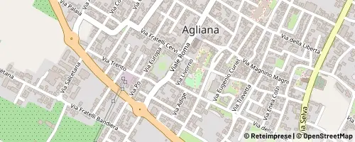 Mappa Agliana