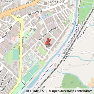 Mappa Via Ferdinando Paolieri, 20, 59100 Prato, Prato (Toscana)