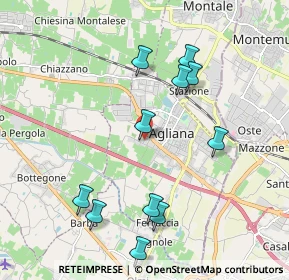 Mappa Via Salcetana, 51031 Agliana PT, Italia (2.10909)