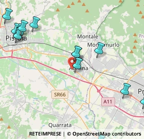 Mappa Via Salcetana, 51031 Agliana PT, Italia (6.34235)