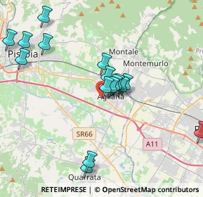 Mappa Via Salcetana, 51031 Agliana PT, Italia (4.28294)