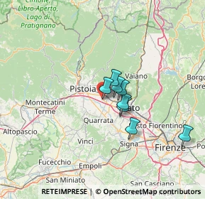 Mappa Via Salcetana, 51031 Agliana PT, Italia (21.94636)
