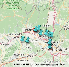 Mappa Via Salcetana, 51031 Agliana PT, Italia (12.22)