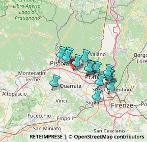 Mappa Via Salcetana, 51031 Agliana PT, Italia (9.77813)